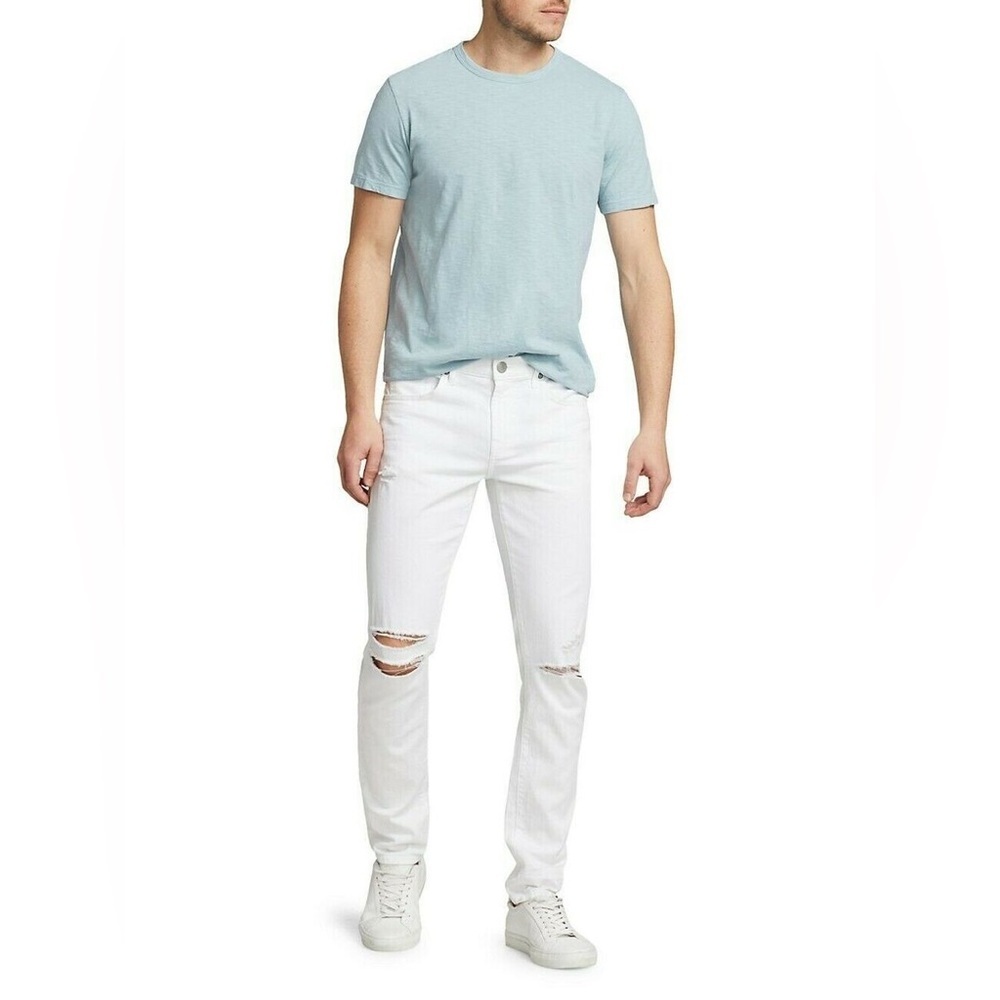 J Brand White Distressed Jeans - Picture 2 of 7
